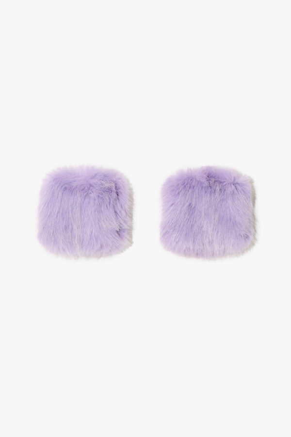 Faux Fur Ice-Skater Handcuffs